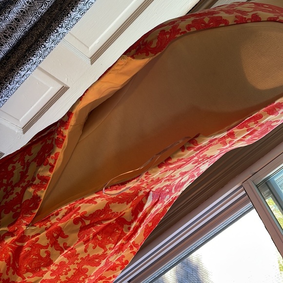 Love 21 fully lined lightweight sundress 95% cotton & 5% spandex rayon blend. - Picture 5 of 12